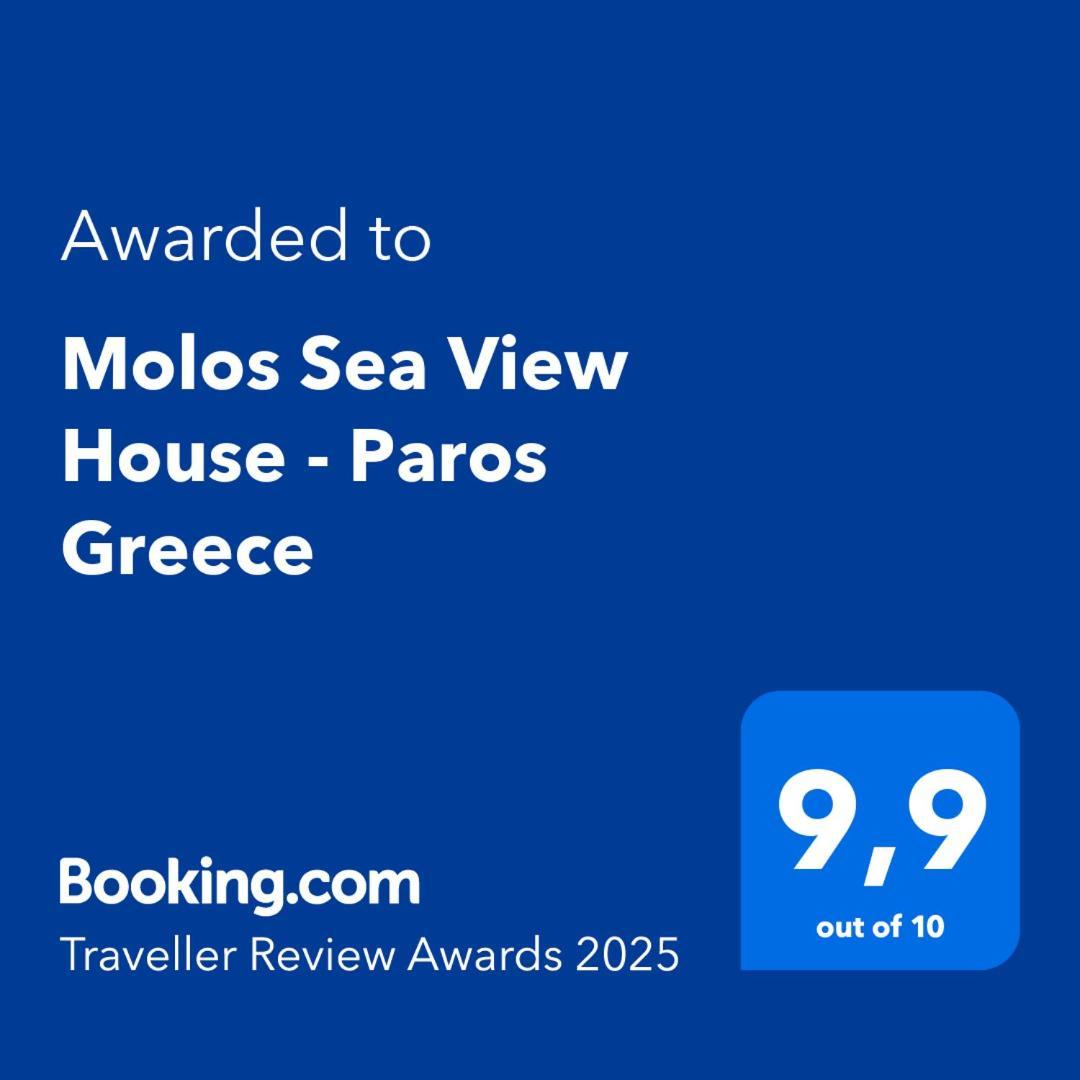 Molos Sea View House - Paros Greece Holiday home Molos (Paros)